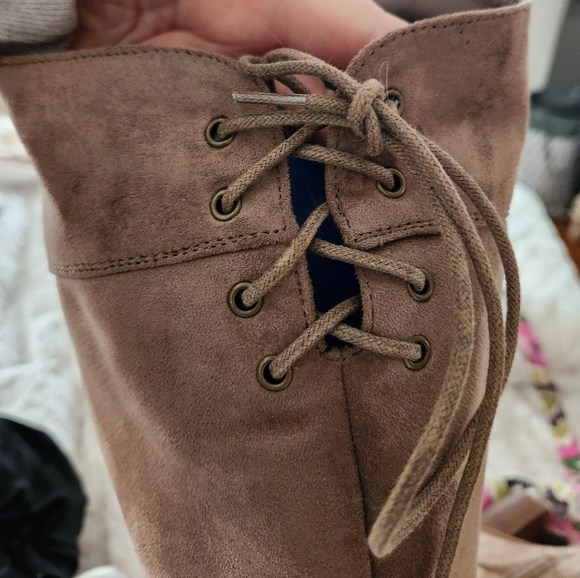 Over the knee wide calf boots - Picture 2 of 7